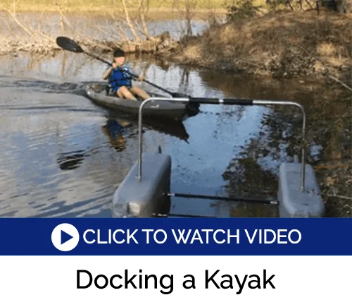 How to exit a kayak using the Yak-A-Launcher