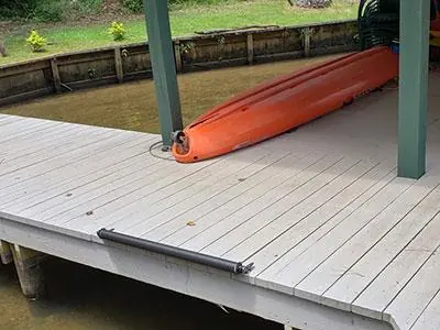 Get Kayative Roll-Aid a kayak dock roller