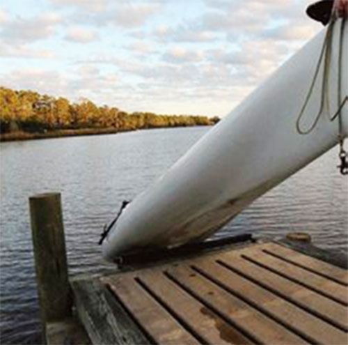 Get Kayative Roll-Aid a kayak dock roller